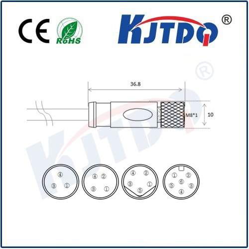 M8連接器 A型-澆鑄電纜屏蔽系列